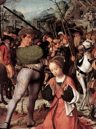 PROVOST, Jan The Martyrdom of St Catherine France oil painting art